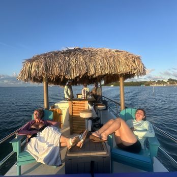 Nautical Tiki Cruises - Relaxing day on the Tiki - Boat Tours Near Me - Islamorada, Florida