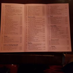 Sinh Le - Menu