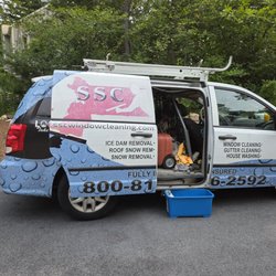 SSC Window Cleaning and Gutters - Percy's company vehicle