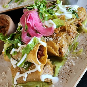 Alejandra's Mexican Cantina - Chicken Taquitos. Perfectly crunchy! - Mexican Near Me - Carlsbad, California Alejandra's Mexican Cantina - Chicken Taquitos. Perfectly crunchy! - Mexican Near Me - Carlsbad, California