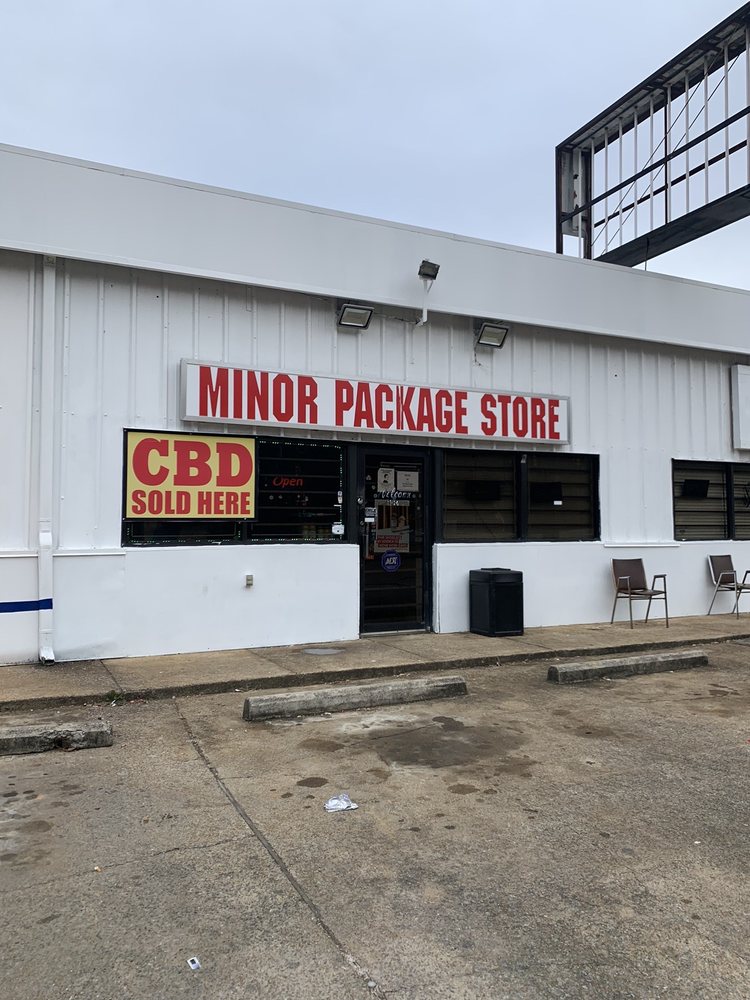 Minor Package Store Logo