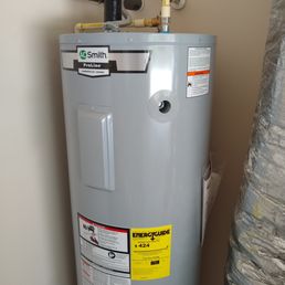 My new hot water heater...beauty, eh? My new hot water heater...beauty, eh?