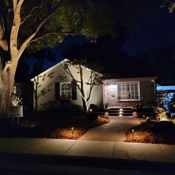 Primo Landscape + Design - a house at night - Landscaping Near Me - Sacramento, California