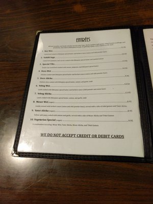 Menu photo 4 Ethiopian Restaurant Denver, CO Menu photo 4 Ethiopian Restaurant Denver, CO