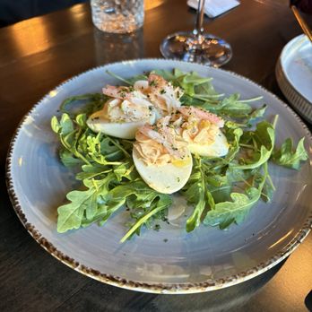 Belleville Wine Bar - Crab deviled eggs - Wine Bars Near Me - Reno, Nevada Belleville Wine Bar - Crab deviled eggs - Wine Bars Near Me - Reno, Nevada
