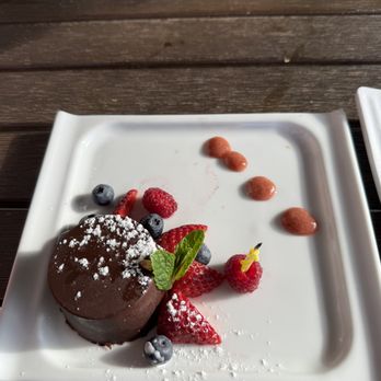 Starfish - Delicious birthday dessert! - Asian Fusion Near Me - Laguna Beach, California