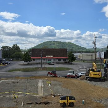 Pho Vietnam - A view of the restaurant across Orange Ave with the Mill Mountain and Roanoke Star on top in the background. - Vietnamese Near Me - Roanoke, Virginia