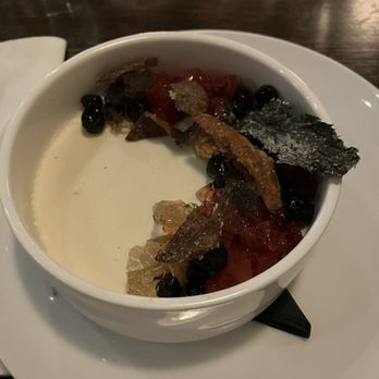 The Marc - Cereal Milk Panna Cotta - French Near Me - Edmonton, Alberta The Marc - Cereal Milk Panna Cotta - French Near Me - Edmonton, Alberta
