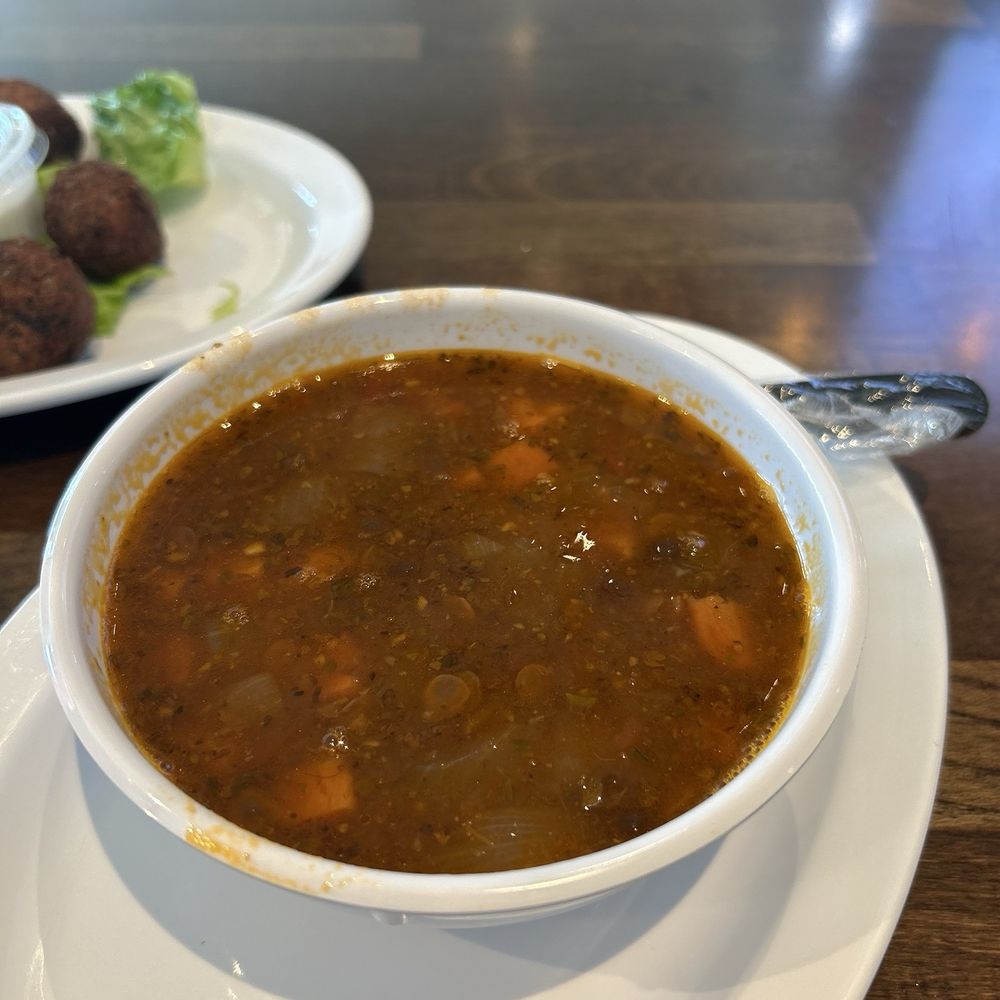 Gyromania Grill - Chunky Lentil Soup - Greek Near Me - Hollywood, Florida
