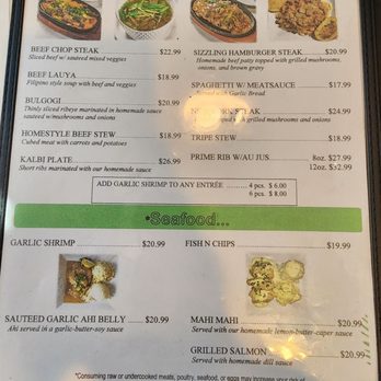 Eagle Cafe - 6-20-2025 menu - Breakfast & Brunch Near Me - Honolulu, Hawaii