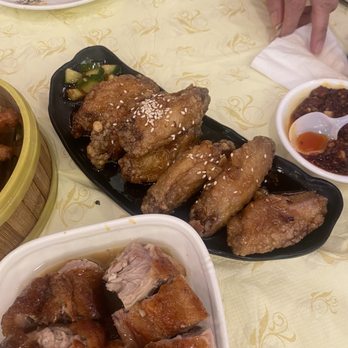 Koi Palace - 644. Honey Glazed Crispy Fried Chicken Wings - not crispy, soggy - Dim Sum Near Me - Milpitas, California Koi Palace - 644. Honey Glazed Crispy Fried Chicken Wings - not crispy, soggy - Dim Sum Near Me - Milpitas, California