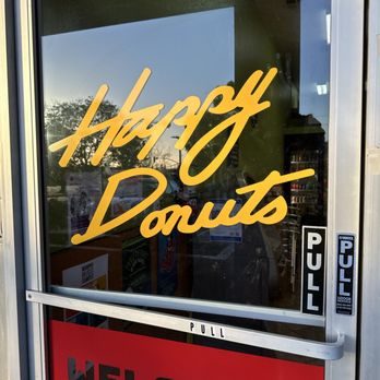 Happy Donuts - Front door - Donuts Near Me - Burlingame, California
