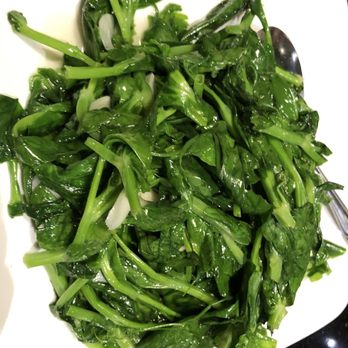 Royal Sichuan - Stir-Fried Pea Shoots with Garlic - Chinese Near Me - Richardson, Texas Royal Sichuan - Stir-Fried Pea Shoots with Garlic - Chinese Near Me - Richardson, Texas