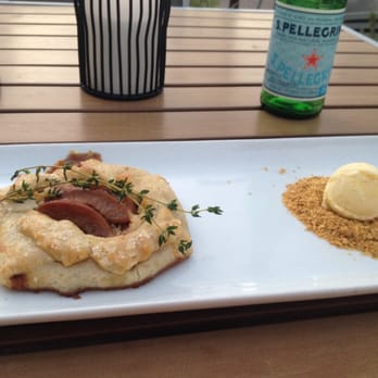 Gertrude's - Peach galette - New American Near Me - Phoenix, Arizona