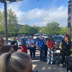 Headrush Roasters Coffee & Tea - Our patio looks best full of good people doing good things in the community.