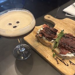 Espresso Martini and Fig Crostini Espresso Martini and Fig Crostini