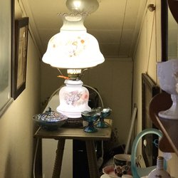Our Heritage House - Most beautiful hurricane lamp we've seen