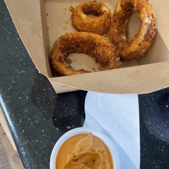 Burgerville - Fresh made onion rings and chipotle sauce - Burgers Near Me - Vancouver, Washington Burgerville - Fresh made onion rings and chipotle sauce - Burgers Near Me - Vancouver, Washington