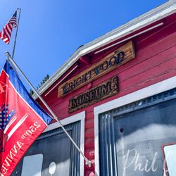Wrightwood Historical Society and Museum - Outside signage