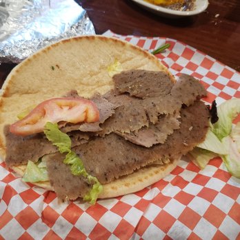 Jerusalem Grill - Lamb gyro - Mediterranean Near Me - San Antonio, Texas