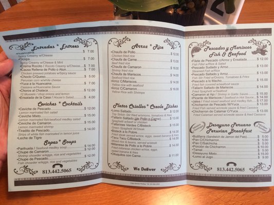 Menu photo 6 Señor Rocoto Tampa, FL Menu photo 6 Señor Rocoto Tampa, FL