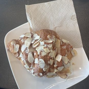 Ebony and Ivory Coffee - Almond crossaint - Coffee & Tea Near Me - Tacoma, Washington Ebony and Ivory Coffee - Almond crossaint - Coffee & Tea Near Me - Tacoma, Washington