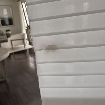 Solution Painting - Paint on the blinds. Mario tried to blame this on me. - Painters Near Me - Annandale, Virginia Solution Painting - Paint on the blinds. Mario tried to blame this on me. - Painters Near Me - Annandale, Virginia
