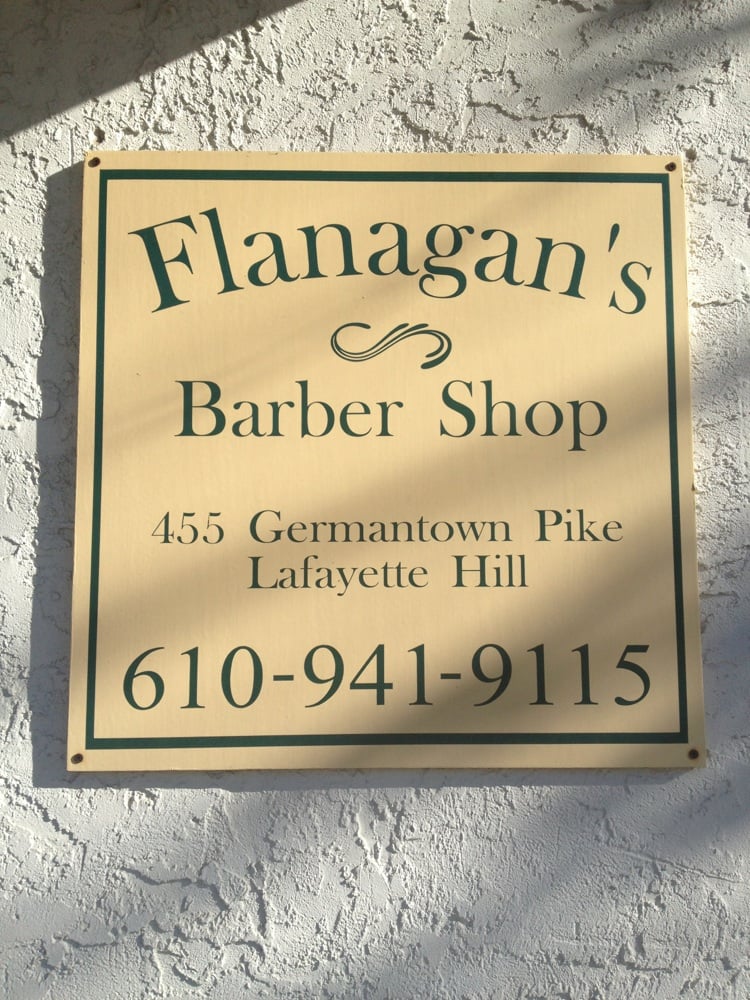Flanagan's Barber Shop Logo
