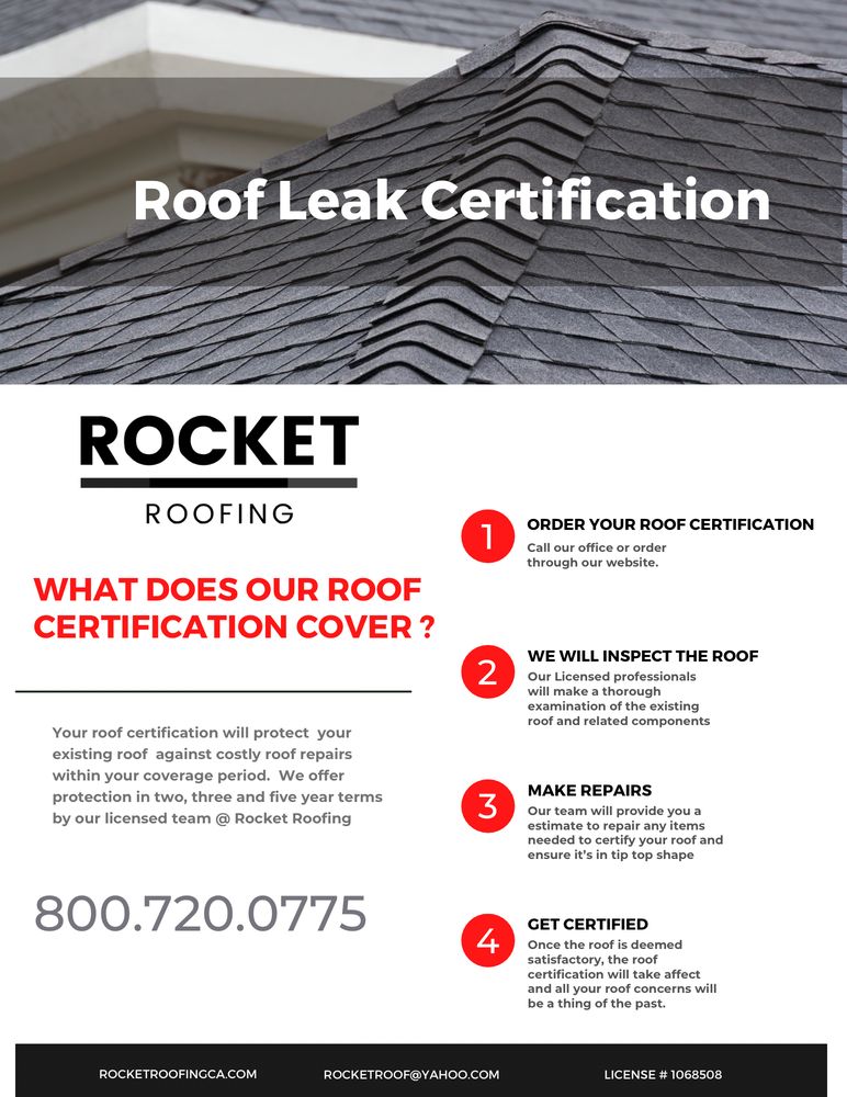 Slide of Rocket Roofing