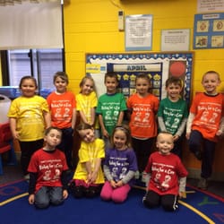 Trinity Lutheran Preschool - Getting ready to ride in Trike-a-Thon for St. Jude Research Hospital