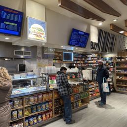 Counter to order your breakfast sandwiches