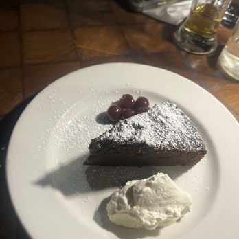 Left Bank - Chocolate Olive Oil Cake - New American Near Me - New York, New York Left Bank - Chocolate Olive Oil Cake - New American Near Me - New York, New York