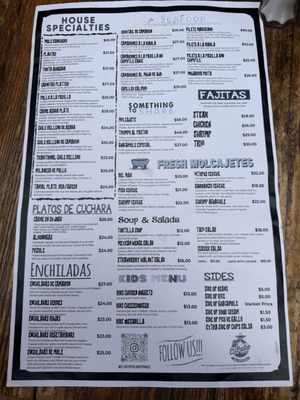 Menu photo 8 El Patio Palm Springs, CA
