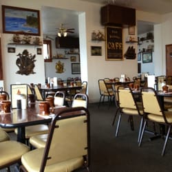 Poor Richards Cafe - The restaurant has a kitschy nautical theme. Cute!
