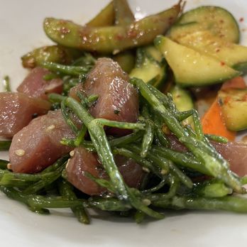 Poke Etc - Ahi with sea asparagus. rare find. - Hawaiian Near Me - Carson, California