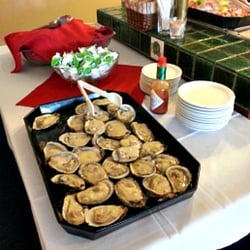 Spices On The Green - Oysters on the half shell is an every once in awhile treat at Spices on the Green... served seasonally... mouthwatering!