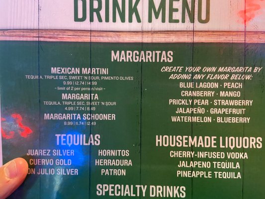 Menu photo 4 Doc's Fish Camp & Grill Marble Falls, TX