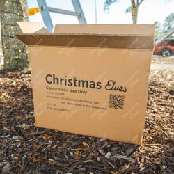 Christmas Elves Holiday Lighting - Commercial-grade Christmas lights and materials ready for installation in Charleston SC for professional holiday lighting displays.