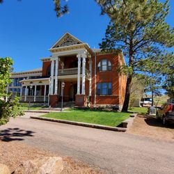 Cripple Creek Hospitality House & Travel Park - The outside of the building.