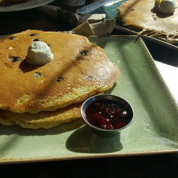 First Watch - Blue Berry Pancakes. Crispy edges and very good - Breakfast & Brunch Near Me - Fort Worth, Texas First Watch - Blue Berry Pancakes. Crispy edges and very good - Breakfast & Brunch Near Me - Fort Worth, Texas