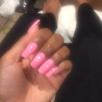 Myano Nails & Spa - Pink gel Arylic fill. The color and polish job was done very well. Unfortunately pink gel color became dingy after a week. Gel not good. - Skin Care Near Me - Seattle, Washington