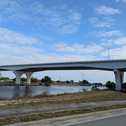 Moore Haven Bridge - Moore Haven Bridge over the Caloosahatchee River