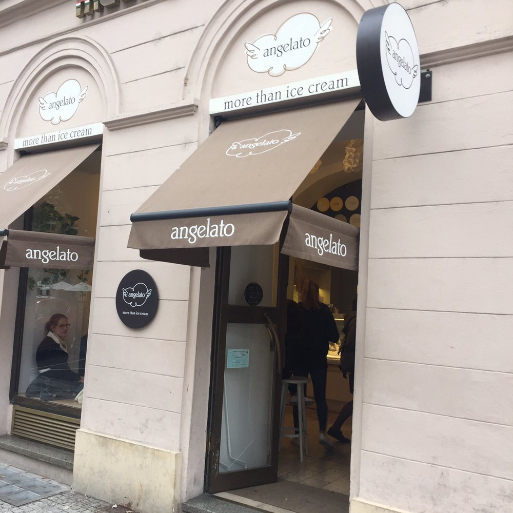 Front entrance of Angelato