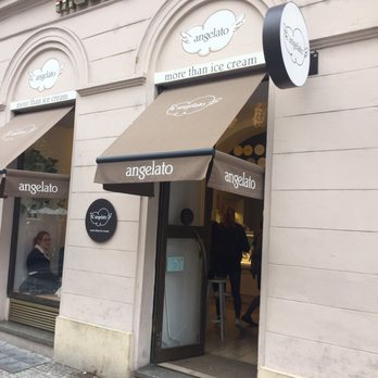 Angelato - Front entrance of Angelato - Ice Cream & Frozen Yogurt Near Me - Prague, Puerto Rico