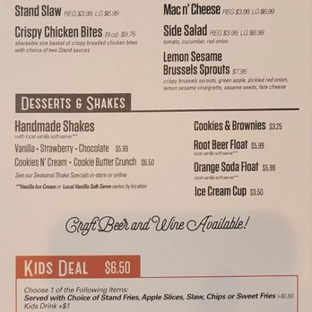 The Stand - American Classics Redefined - New American Near Me - Tustin, California