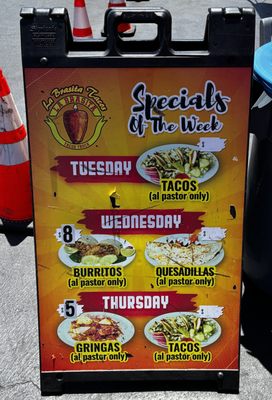 Menu photo 2 La Brasita Tacos Long Beach, CA Menu photo 2 La Brasita Tacos Long Beach, CA