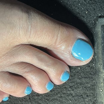 Touch Nails Studio - Baby blue gel polish - Waxing Near Me - Westminster, Colorado