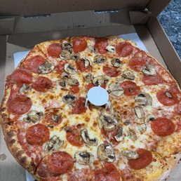 Mini Mushroom Pizza