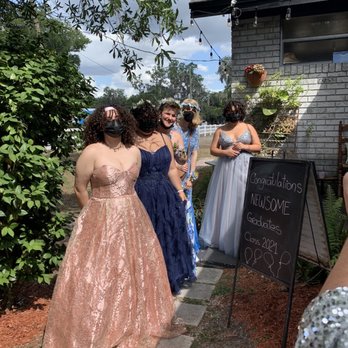 22 Moons Tea Room - Welcoming sign especially for our party! - Tea Rooms Near Me - Valrico, Florida