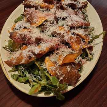 Woowa - Spicy cucumber mixed arugula salad with sweet potato - Korean Near Me - Gardena, California